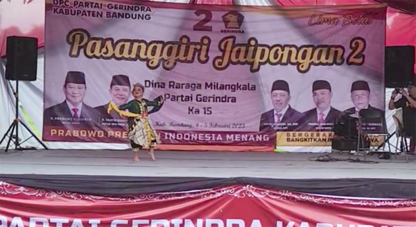 Upaya Menangkan Prabowo Jadi Presiden, Gerindra Kab. Bandung Bergerak Melalui Budaya