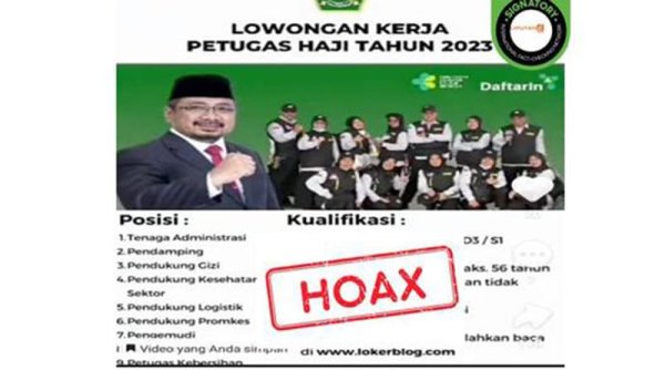PREBUNKING | Hoaks Lowongan Kerja, Begini Caranya agar Tidak Terjebak