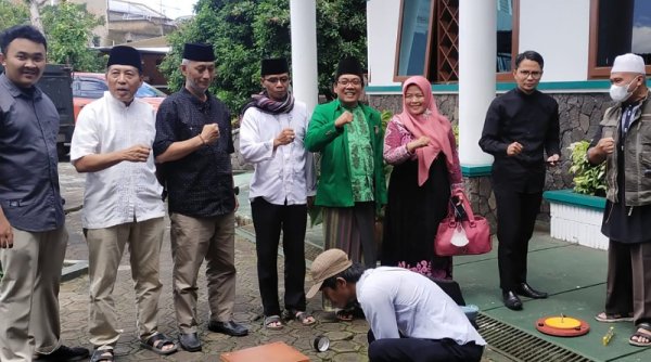 Arah Kiblat Masjid Agung Al Fathu dan Mushola Rumah Dinas Bupati Dikalibrasi