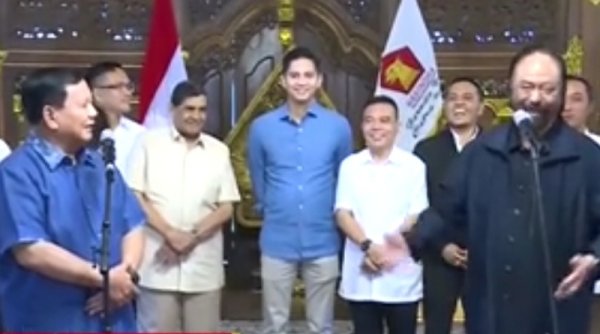 Bertemu Prabowo di Hambalang, Surya Paloh: Pertemuan yang Luar Biasa Indah, Nyaman dan Damai