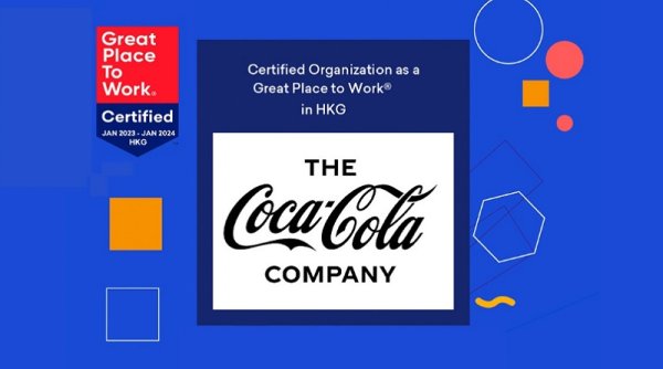 Coca-Cola Hong Kong Bersertifikat Sebagai Great Place to Work®