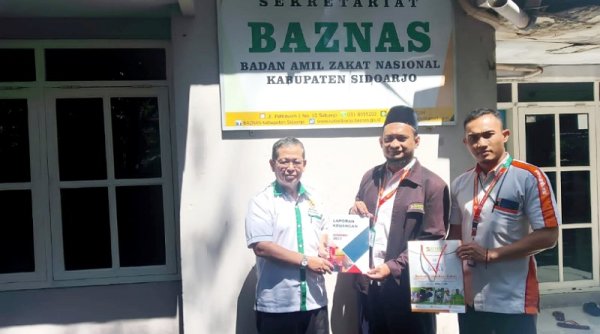 BMH Gerai Sidoarjo Kunjungi Baznas, Seluruh Lembaga Zakat Diharapkan Bisa Entaskan Kemiskinan