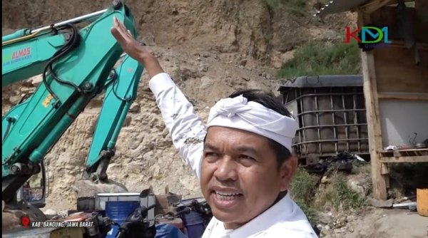 Anggota DPR-RI Dedi Mulyadi Ungkap Adanya Penambangan Ilegal di Ciwidey