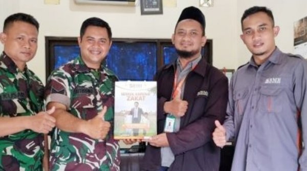 Laznas Hidayatullah Bersilaturahmi ke Makodim Sidoarjo