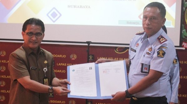 Lapas Sidoarjo Gelar Perekaman dan Pemutakhiran NIK Warga Binaan