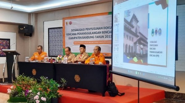BPBD Kab. Bandung Sosialisasikan Rencana Penanggulangan Bencana (RPB) Tahun 2023-2027
