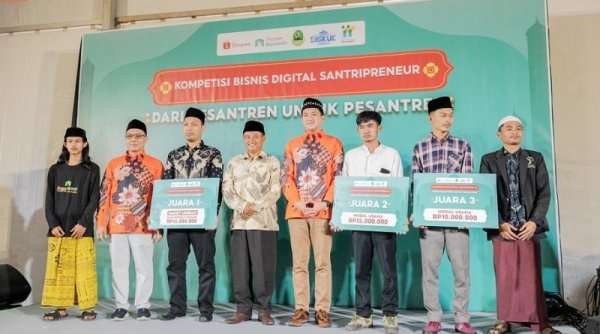 Shopee Barokah Umumkan Pemenang Kompetisi Bisnis Digital Santri