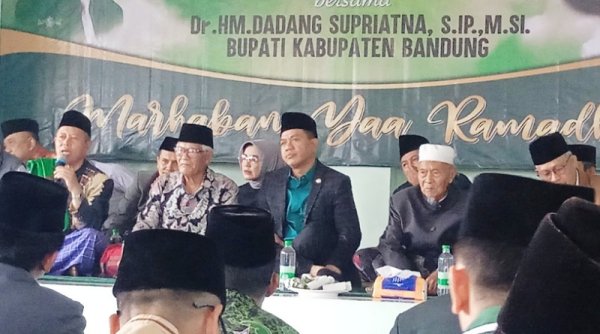 Hadir di Kantor PCNU, Bupati Bandung, "MWCNU Manfaatkan Program Agar Tak Tertinggal"