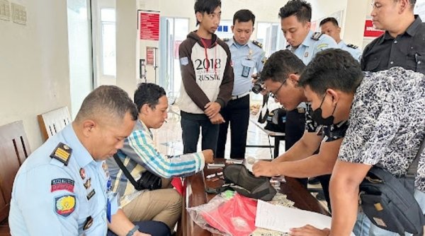 Petugas Lapas Pemuda Madiun Gagalkan Penyelundupan Sabu 10,94 Gram Dalam Sikat Cuci