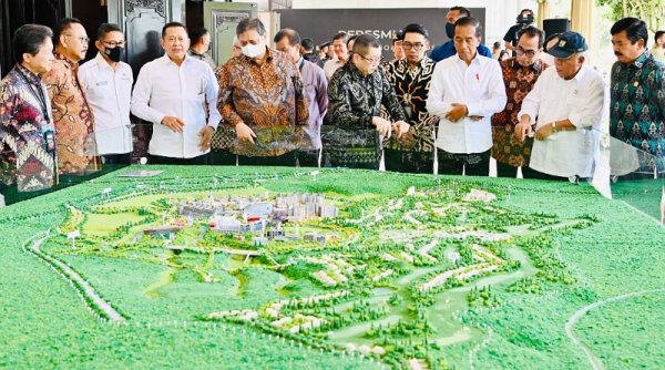 Presiden Jokowi Resmikan Kawasan Ekonomi Khusus Lido