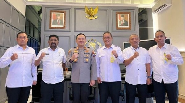 Perkuat Sinergitas Jajaran Kantah Surabaya II Kunjungan Kerja ke Polrestabes