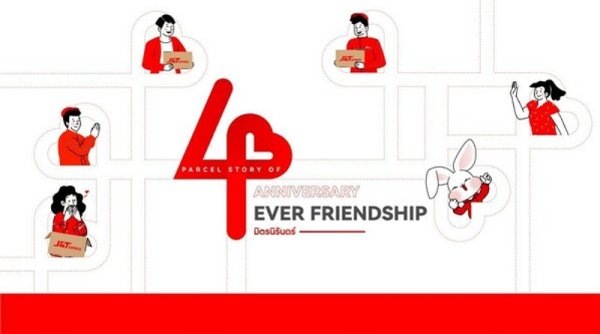 J&T Express Rayakan Hari Jadi Keempat di Thailand