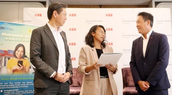 Penandatanganan Nota Kesepahaman Menandai Kolaborasi antara ABB dan PLN Icon Plus