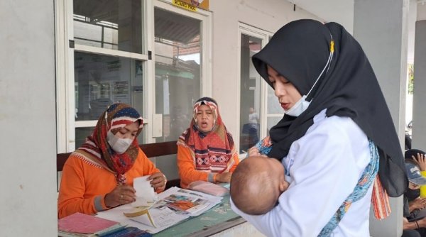 Jamin Kesehatan Bayi WBP, Rutan Perempuan Surabaya Berikan Imunisasi