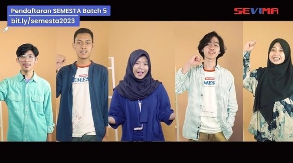 Buruan Daftar! Beasiswa SEVIMA Mencari Siswa Bertalenta “SEMESTA” Kembali Dibuka, Kuliah Gratis dan Digaji Tiap Bulan untuk 25 Anak!