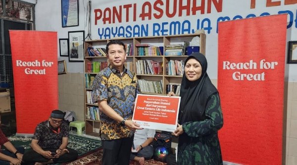 Dukung Masyarakat Jadi Hebat, Great Eastern Life Indonesia Gagas Aktivitas Reach for Great Sharing