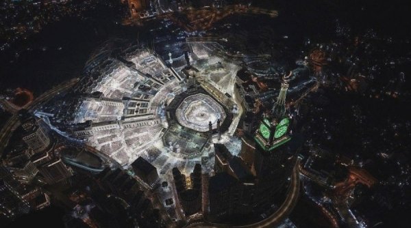 Pemandangan Udara yang Menakjubkan dari Konvergensi Raksasa Umat Beriman di Masjidil Haram