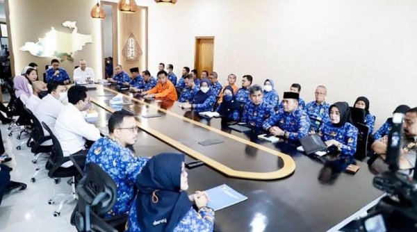 Pemkab Bandung Terima Exit Meeting BPK RI Terkait Laporan Keuangan Tahun Anggaran 2022