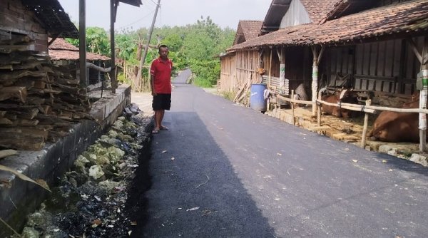 Dari Program BKD Bojonegoro, Jalan Poros Desa Mediyunan "Nglenyer"