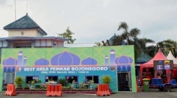 Rest Area Pemkab Bojonegoro Mulai Dimanfaatkan Pemudik