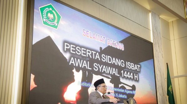 Posisi Hilal Masih Dibawah Imkanur Rukyah MABIMS, 1 Syawal Jatuh Pada 22 April 2023