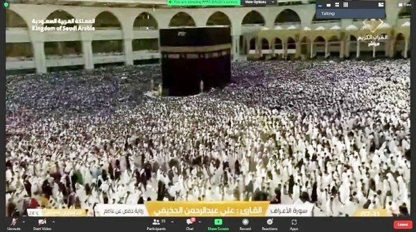 Doa Bersama dan Khataman Akbar Langsung dari Masjidil Haram