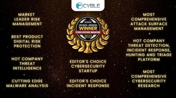 Cyble Berhasil Lagi dengan Memenangkan 9 Kategori di Penghargaan InfoSec Global 2023