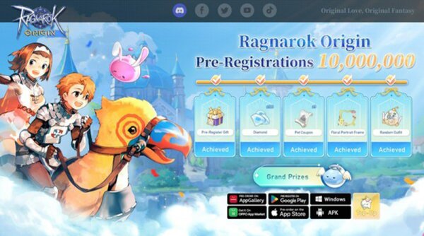 10.000.000 Pra-registrasi Telah Tercapai, 'Ragnarok Origin' Hari Ini Resmi Diluncurkan
