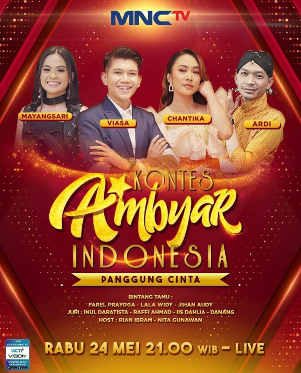 Nanti Malam! 4 Kontestan di Grup A Siap Unjuk Gigi di Kontes Ambyar Indonesia