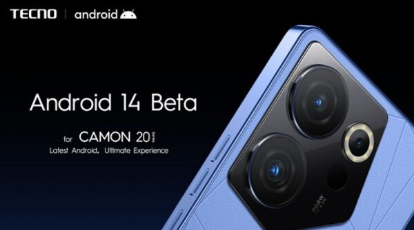 Seri TECNO CAMON 20 akan Hadir dengan Android 14 Beta