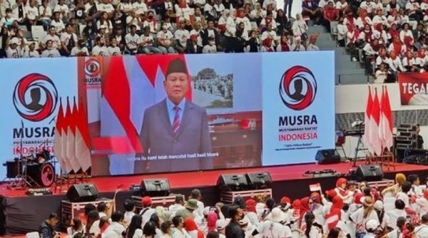 Nama Prabowo Menggema di Musra Relawan Jokowi