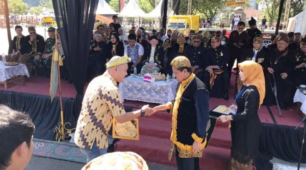 Djiwa Tangguh Meriahkan Kirab Mahkota & Panji 2023 dan Peringati Hari Jadi Sumedang ke-445