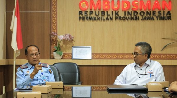 Kemenkumham Jatim Gandeng Ombudsman Untuk Optimalkan Fungsi Pengawasan