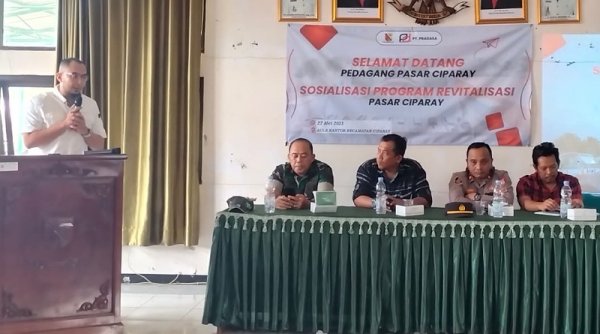 Revitalisasi Pasar Ciparay, Pemdes Gelar Sosialisasi Lagi kepada Para Pedagang