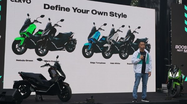 Motor Listrik ALVA CERVO Resmi Diluncurkan