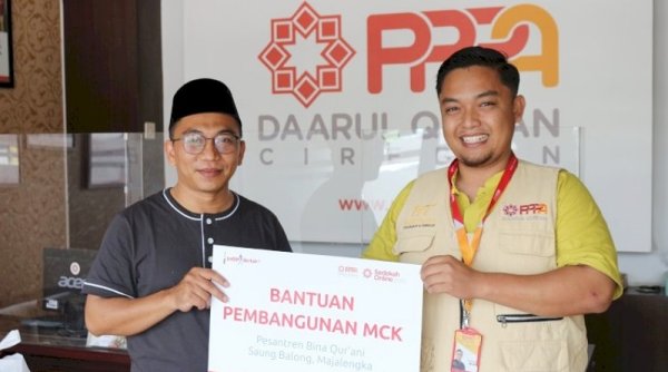PPPA Daarul Quran dan Sedekah Online Bantu Rumah Tahfidz Saung Balong