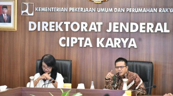 Audensi dengan Dirjen Cipta Karya Wahyudin: Kebutuhan Anggaran Pemkab Bandung Rp. 39 Miliar
