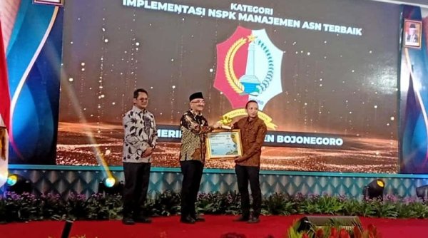 Pemkab Bojonegoro Raih Penghargaan BKN Award 2023