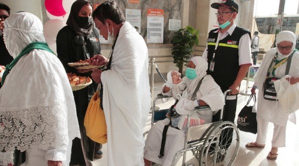 Kloter Terakhir BTH 34 Jemaah Haji Asal Provinsi Jambi Tiba di Makkah