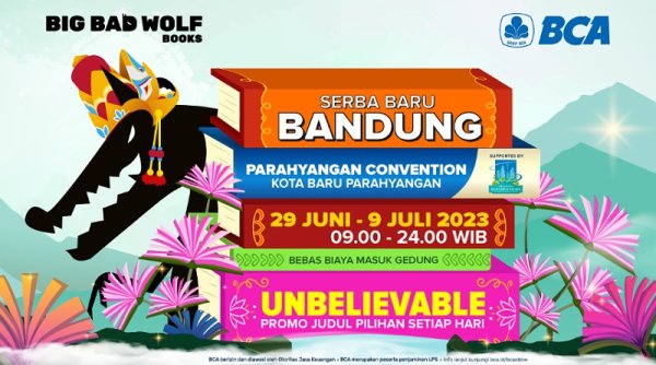 Big Bad Wolf Books Kembali Mengajak Warga Bandung dan Sekitarnya Berwisata Edukasi