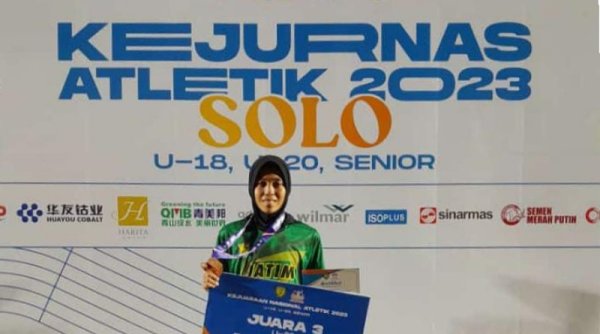 Atlet Bojonegoro Bawa Pulang 5 Medali dari Kejurnas Atletik 2023