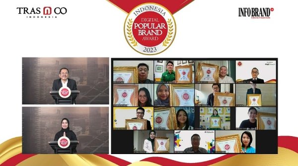 Ini Daftar Pemenang Indonesia Digital Popular Brand 2023