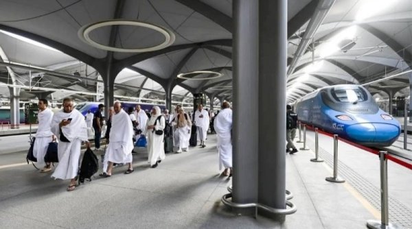 Penumpang Kereta Api Haramain Melonjak 96% Dibandingkan Musim Haji Tahun Lalu