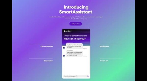 Sendbird Luncurkan SmartAssistant, Layanan "No-Code Generative AI Chatbot" yang Pertama untuk Aplikasi Web dan Seluler