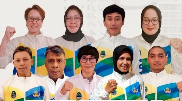 18 Atlet dan Pelatih ASN Kota Bandung Berlaga di Pornas XVI Korpri