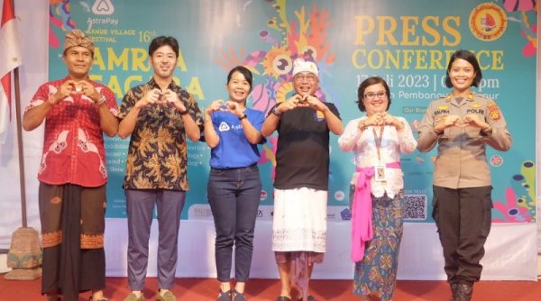 Jadi Sponsor Utama Sanur Village Festival 2023, AstraPay Dorong Peningkatan Inklusi Transaksi Digital di Bali