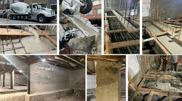 Beton Bebas Semen Buatan C-Crete Technologies Perdana Dituangkan pada Gedung di Seattle