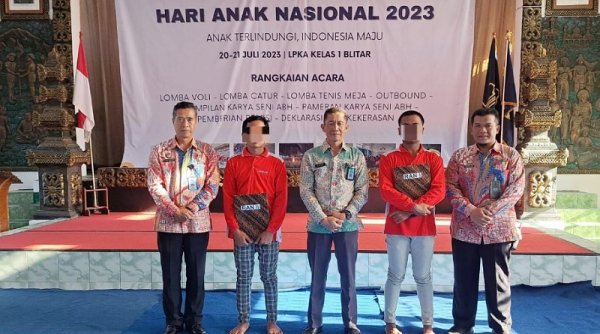 Peringatan Hari Anak Nasional, 72 ABH Peroleh Remisi Khusus