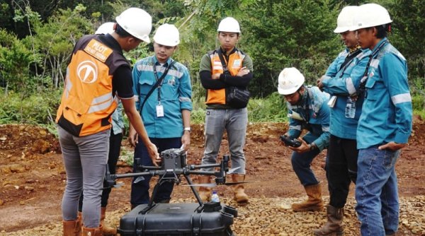 Terra Drone Indonesia Berikan Pelatihan Drone ke PT Sulawesi Cahaya Mineral