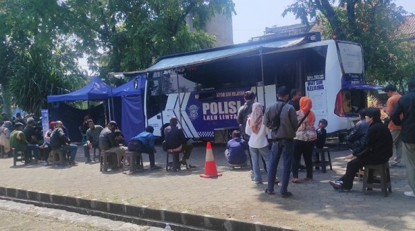 Server Korlantas Gangguan, Pelayanan SIM Mobil Keliling di Baleendah Terganggu